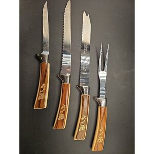 Vintage Knife &  Server Lot Regent Sheffield The Miracle Worker Richardson Royal